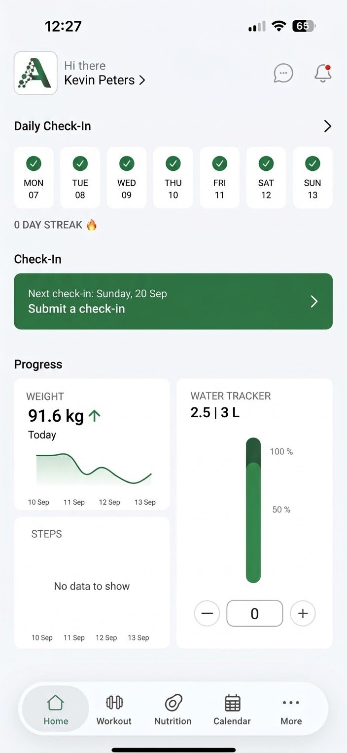 ASF progress dashboard